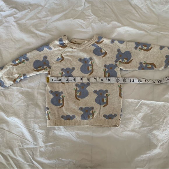 Knit Cotton Koala Sweater - Picture 3 of 8